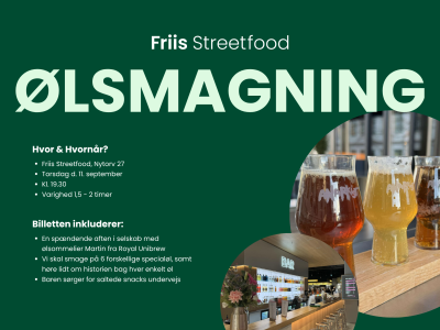 Billetsalg Ølsmagning